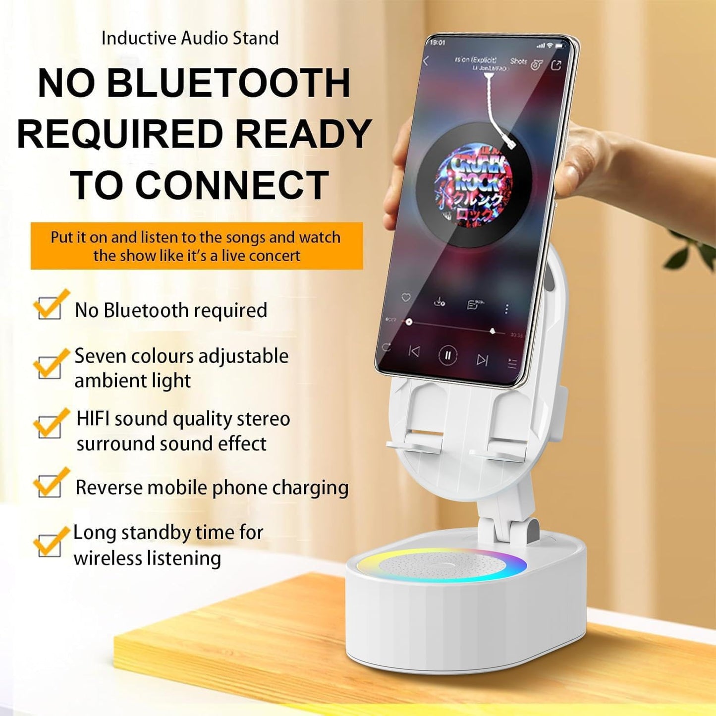 Ultimate Sound & Charge Stand